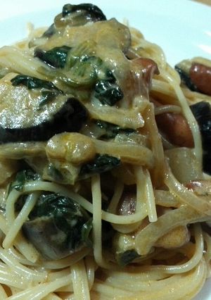 旨辛！でもまろやかなトマトクリームパスタ-レシピのメイン写真