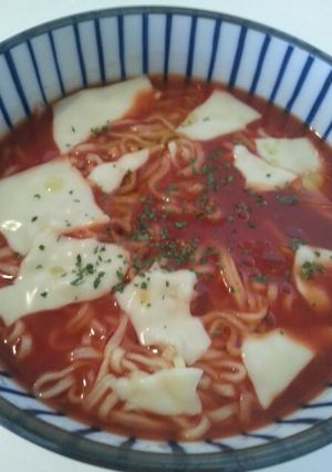 超簡単トマトラーメン-レシピのメイン写真