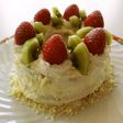 バウムクーヘンで♪クリスマスケーキ