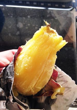 レンジで簡単焼き芋-レシピのメイン写真