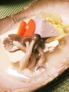 白菜と豆腐のヘルシー豆乳鍋-レシピのメイン写真