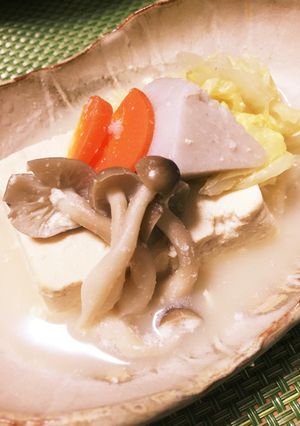 白菜と豆腐のヘルシー豆乳鍋-レシピのメイン写真
