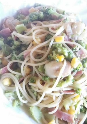 ブロッコリーの春色パスタ-レシピのメイン写真