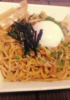 一人前200円！お店の味あぶらそば-レシピのメイン写真