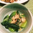 【小鉢】青梗菜の白だし和え、簡単5分