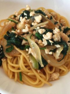 麺つゆで簡単!和風パスタ-レシピのメイン写真