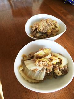 水も出汁もなし!白菜と挽肉のトロトロ煮-レシピのメイン写真