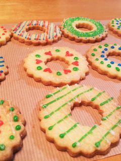 X'masツリーに飾るアイシングクッキー-レシピのメイン写真