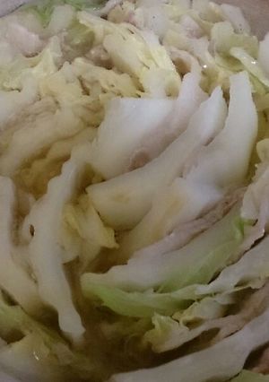 簡単白菜大量消費◎豚肉白菜ミルフィーユ鍋-レシピのメイン写真