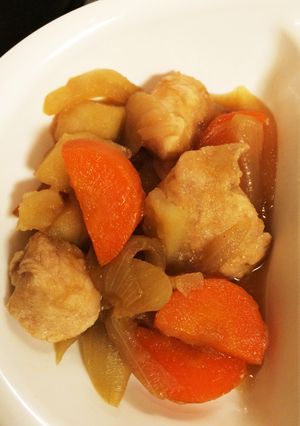 簡単◎10分弱で濃厚★鶏じゃが!-レシピのメイン写真