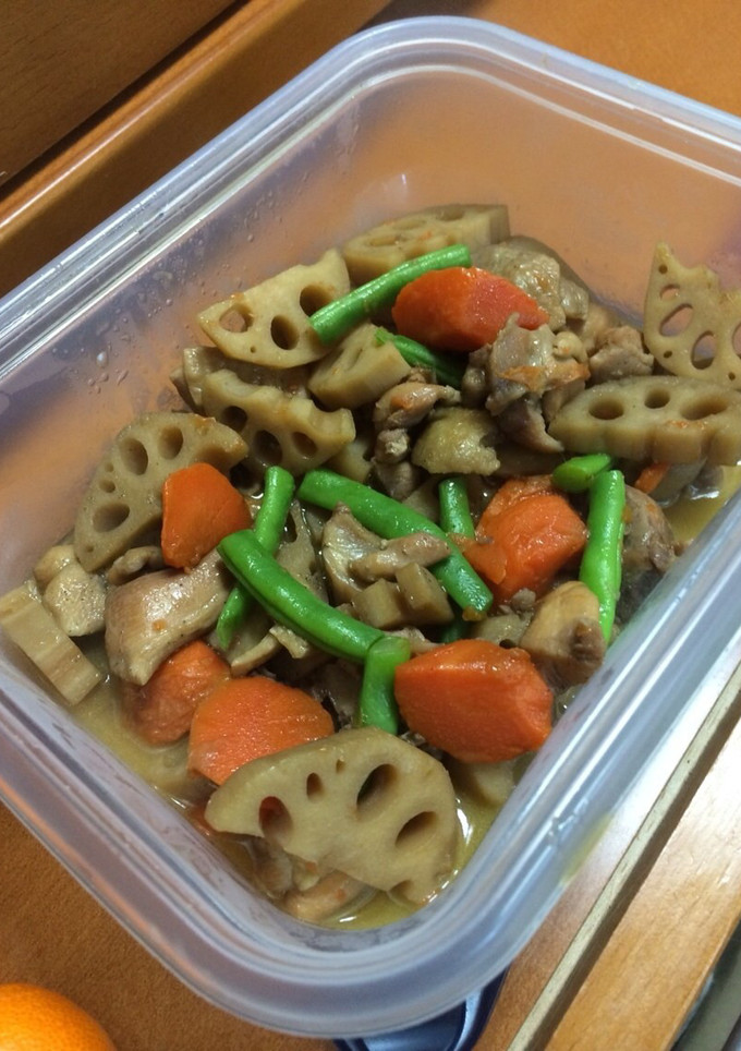 筑前煮風 鶏肉のめんつゆ煮-レシピのメイン写真