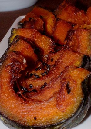 カボチャのニンニクバター醤油焼き-レシピのメイン写真