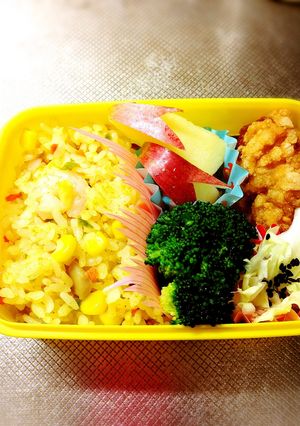 カレー粉パパッとだけ！のせピラフ♪-レシピのメイン写真