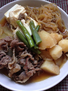 とよ婆ちゃんの肉じゃが豆腐-レシピのメイン写真