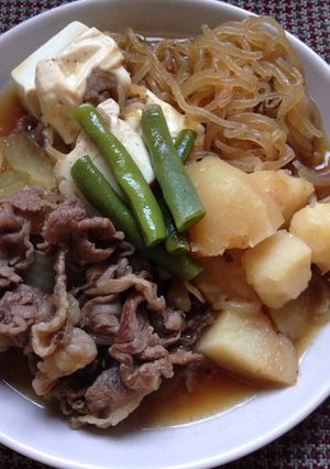 とよ婆ちゃんの肉じゃが豆腐-レシピのメイン写真