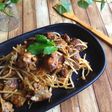 ハマる味*もやしと鶏レバーのカレー炒め