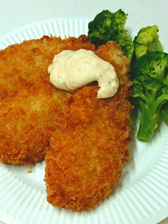 チーズチキンカツのタルタルソース添え-レシピのメイン写真