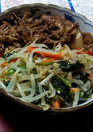時短ビビンバ-レシピのメイン写真