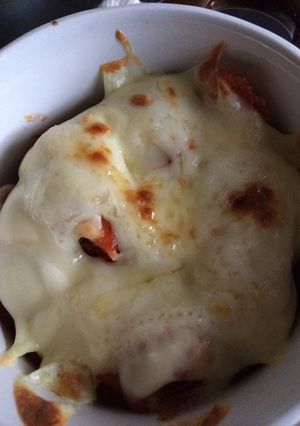 離乳食のパン耳消費☆パン耳のピザ風-レシピのメイン写真