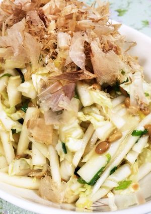 冬野菜を美味しく！大根白菜の変わりサラダ-レシピのメイン写真