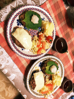 ジューシーハンバーグ-レシピのメイン写真