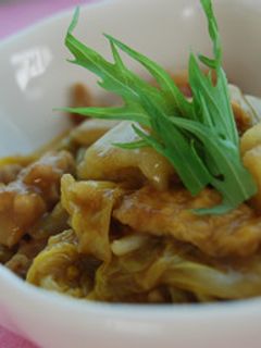 簡単 白菜と豚肉のカレー煮 -レシピのメイン写真