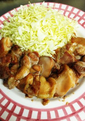 オーブンでトリモモ肉のテリヤキ-レシピのメイン写真