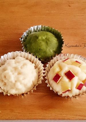 おから＆豆腐＆米粉＊田舎蒸しパン-レシピのメイン写真