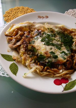 ヨンサマに捧げる広島風お好み焼き-レシピのメイン写真