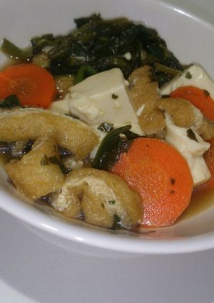 緑黄色野菜とうすあげのあっさり煮♪-レシピのメイン写真