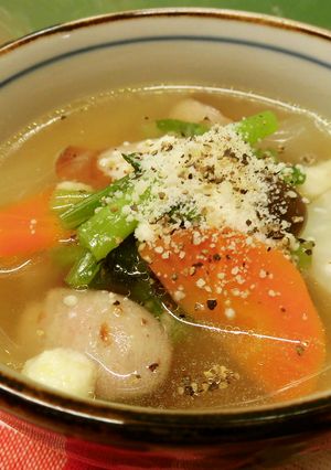 かぶとウインナーのスープ♪-レシピのメイン写真