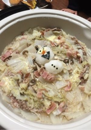 大根おろしアート！オラフ★-レシピのメイン写真