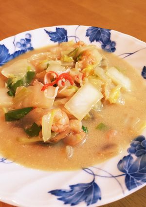ご飯も進む♡白菜たっぷりオイマヨ煮！-レシピのメイン写真