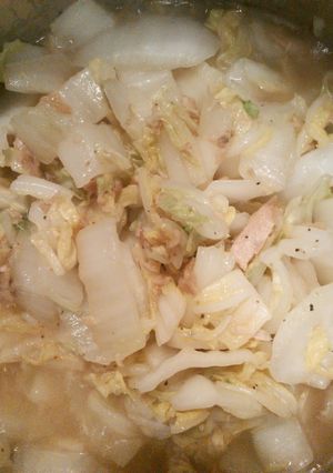 白菜大量消費に！ツナとの焼き浸し-レシピのメイン写真
