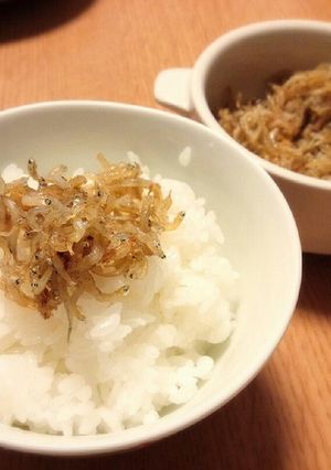 ご飯のおとも♡しらすのごま油炒め-レシピのメイン写真