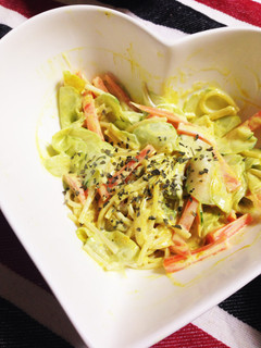 ○パスタサラダカレー風味-レシピのメイン写真
