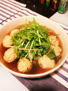 簡単☆ヘルシー鶏だんご春雨煮-レシピのメイン写真