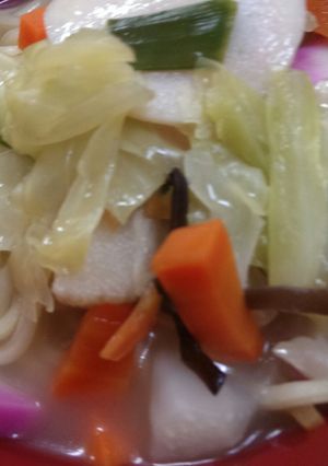 野菜たっぷりちゃんぽん-レシピのメイン写真