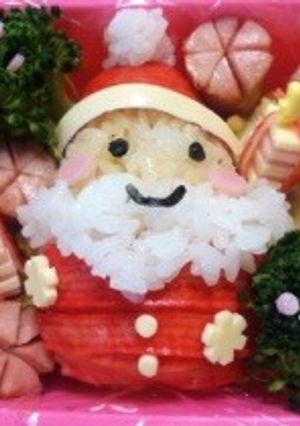 クリスマス お弁当 デコ弁 冬-レシピのメイン写真