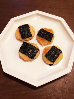 アレルギーの子へ 磯部焼き風いももち-レシピのメイン写真
