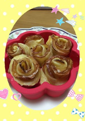 薔薇☆バラ☆アップルパイ-レシピのメイン写真