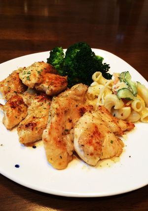 簡単お洒落♪鶏胸肉のマジックソルトソテー-レシピのメイン写真