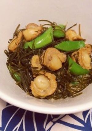 切り昆布の煮物①-レシピのメイン写真