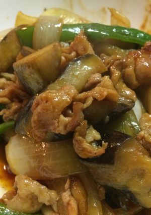 市販調味料で♡簡単茄子と豚肉の味噌炒め-レシピのメイン写真