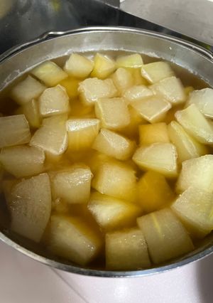 基本のシンプルな冬瓜の煮物-レシピのメイン写真