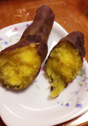 石油ストーブで焼き芋-レシピのメイン写真