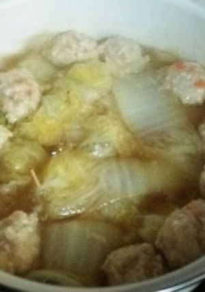 家の定番＊ロール白菜＆肉だんご-レシピのメイン写真