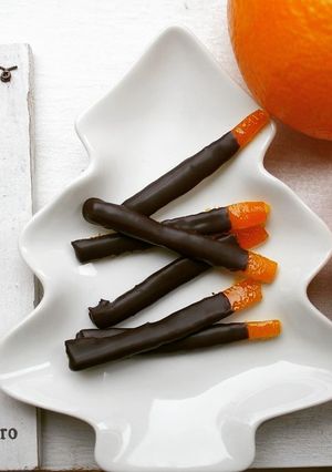 オレンジピールのチョコがけ-レシピのメイン写真