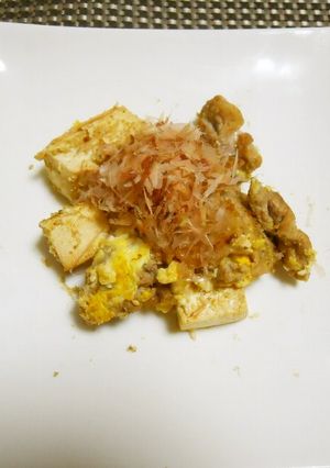 豆腐と豚肉のチャンプル風-レシピのメイン写真