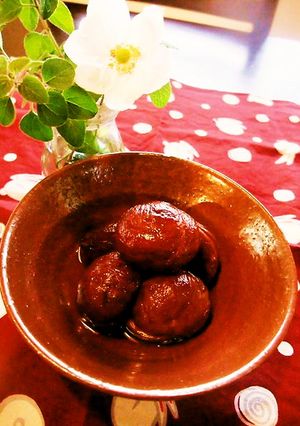 秋の宝石☆栗の渋皮煮-レシピのメイン写真